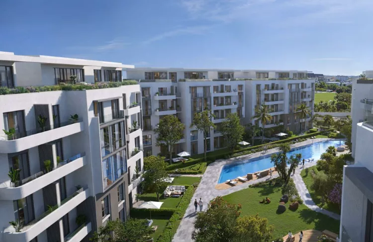 فيو وحدات كمبوند جادي اند بلو اسبكت Jade & Blue New Cairo