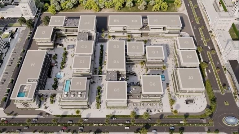 مول بريدجز الشيخ زايد _ Bridges Mall Sheikh Zayed 1 ماستر بلان مشروع بريدجز الشيخ زايد مول بريدجز الشيخ زايد