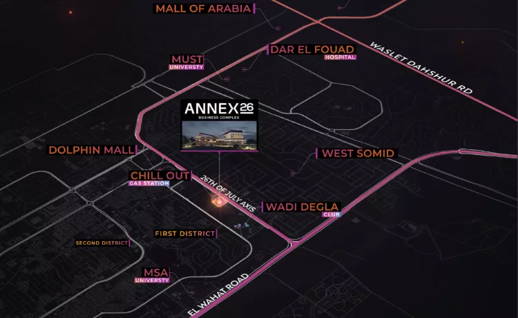 مول انيكس 26 أكتوبر – Annex26 Business Complex 2026