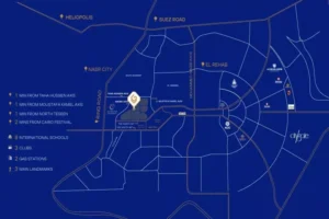 موقع كمبوند تو جيزر القاهرة الجديدة كمبوند تو جيزر التجمع الخامس