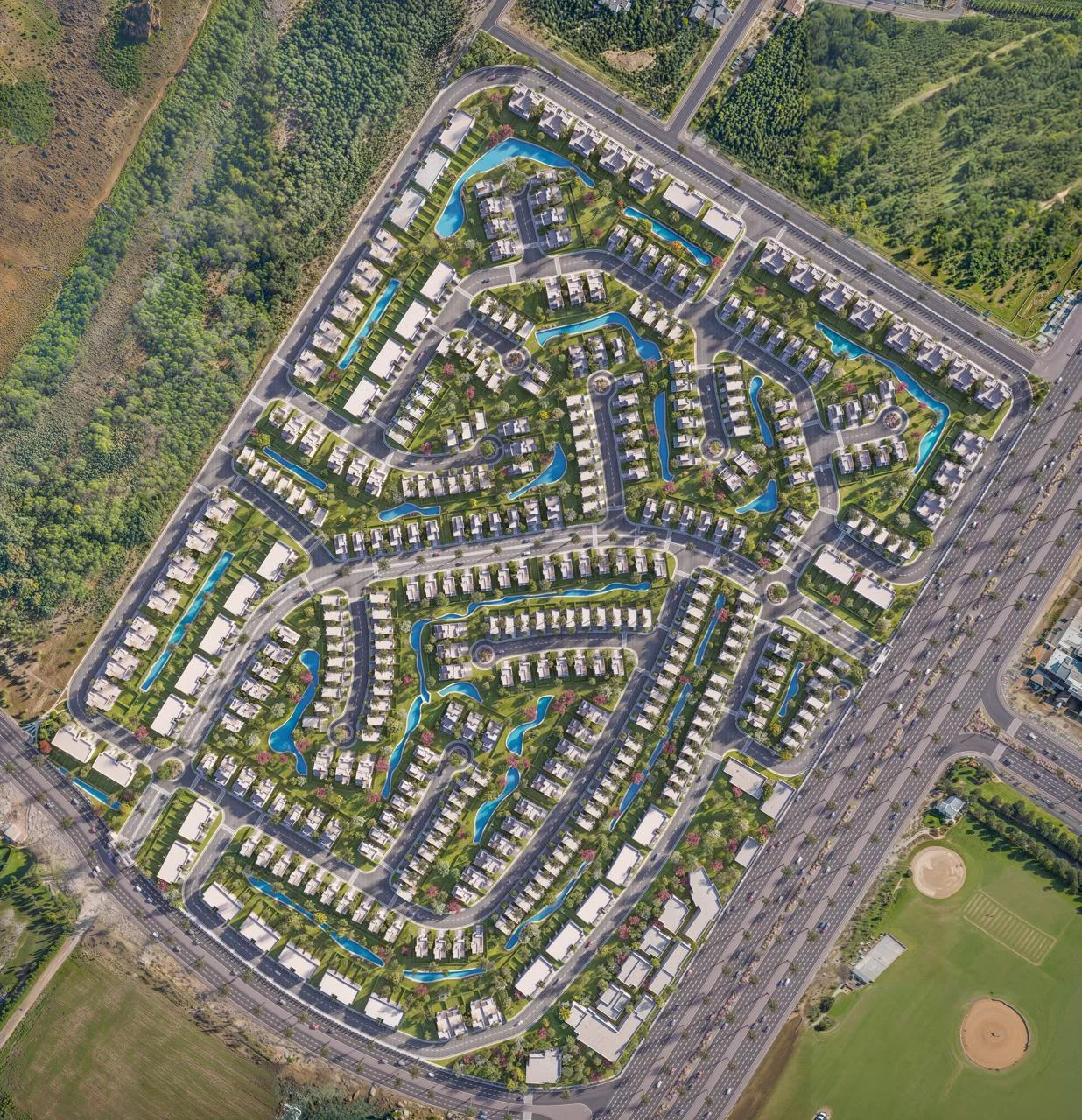 Compound 97 Hills - New Cairo by Palm Hills 4 Compound 97 Hills