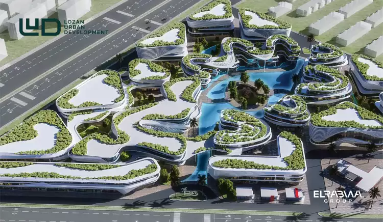 تصميم ذا ريفت مول 1 The Rift Mall New Cairo