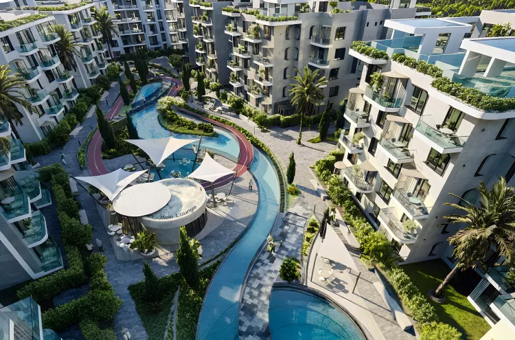 تصميم فاليا المجموعة السعودية Compound Valea Sheikh Zayed