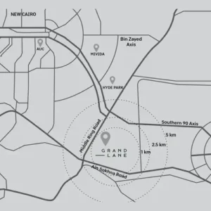 كمبوند جراند لين التجمع السادس
