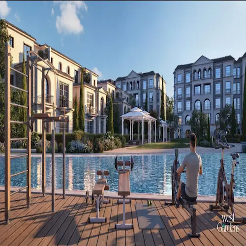 كمبوند ويست جاردنز أسيوط – West Gardens Assiut 2026 3 west gardens facilities كمبوند ويست جاردنز أسيوط