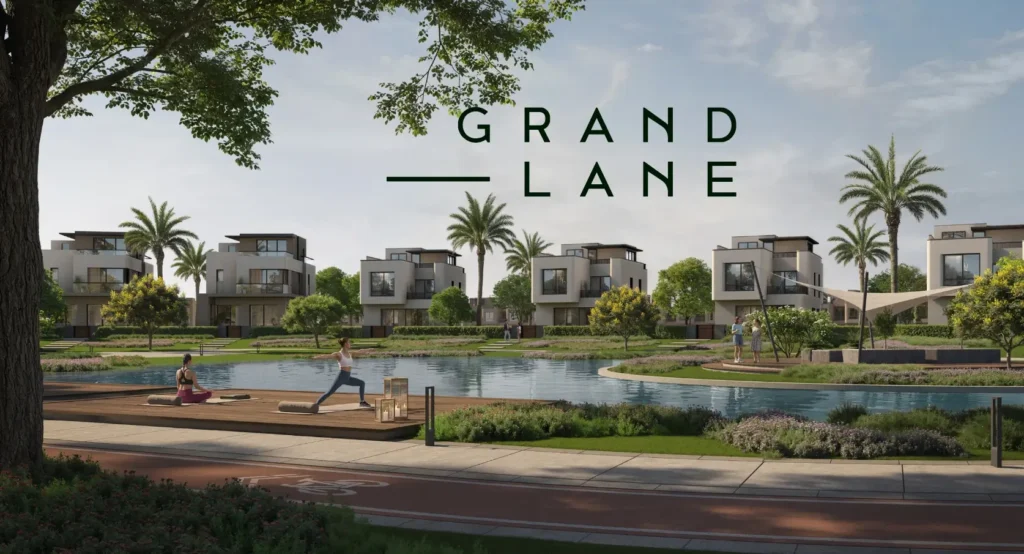 كمبوند جراند لين التجمع السادس _Grand Lane New Cairo