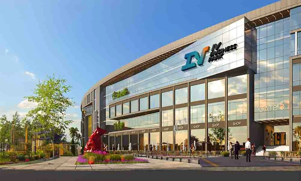 654223e5f0540 IV Business Park New Cairo by Wealth Development اي في بيزنس بارك القاهرة الجديدة شركة ويلث للتطوير العقاري مول اي في بيزنس بارك التجمع الخامس