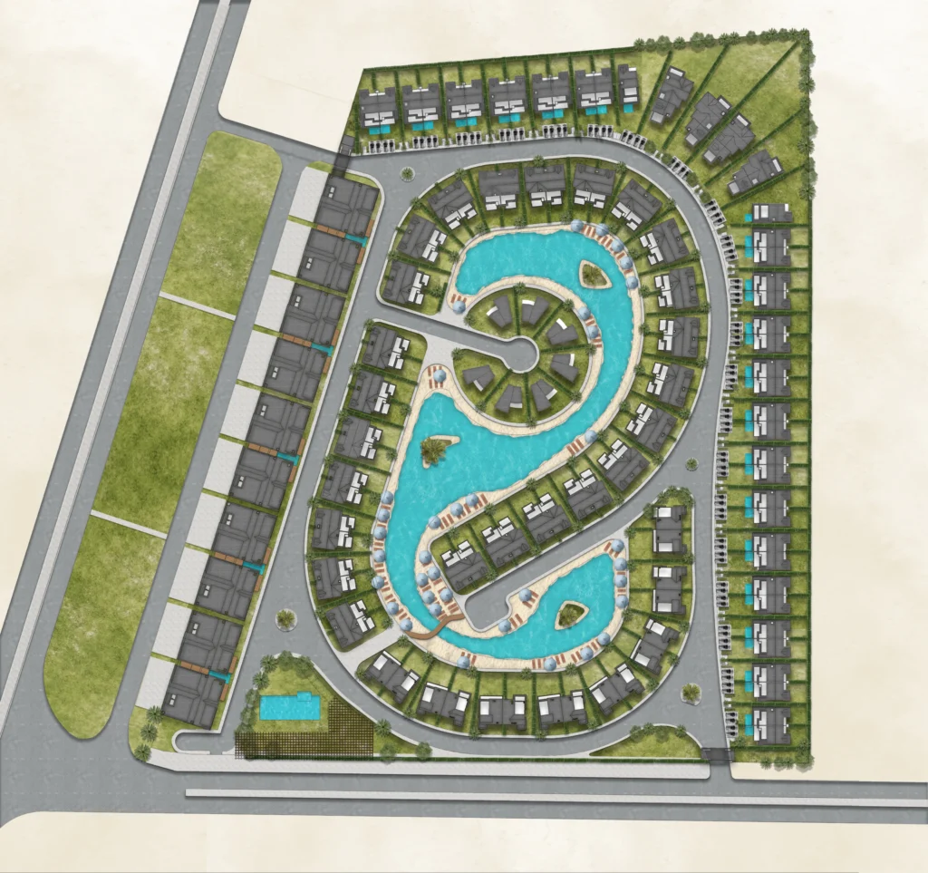 be1df plan scaled 1 قرية لافايا ريزيدنس الغردقة