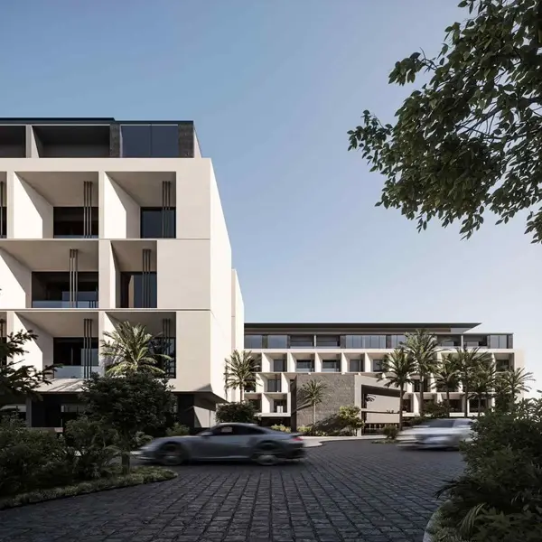 الطرق في كمبوند Blanks New Cairo كمبوند بلانكس التجمع الخامس