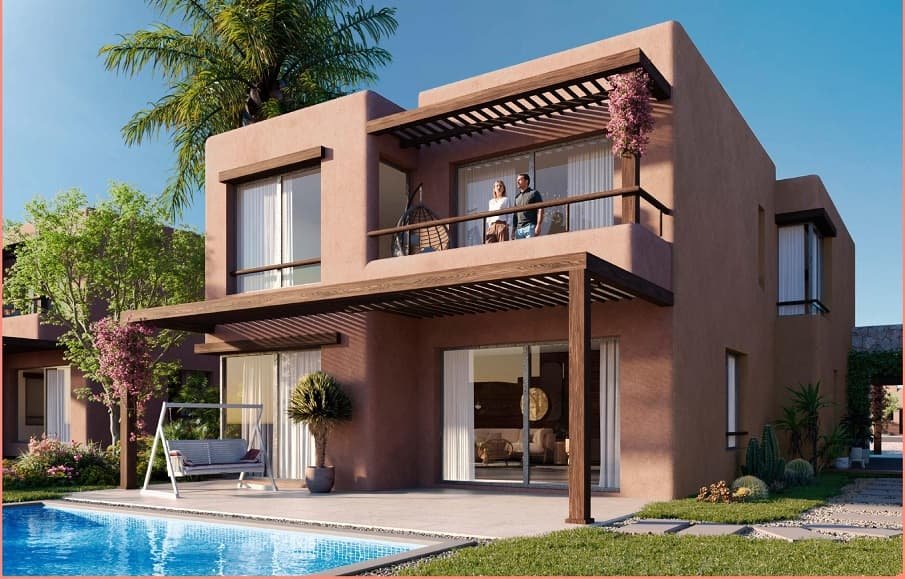 هاسيندا راس الحكمة بالم هيلز من تطوير بالم هيلز وميران للتطوير العقاري 2 قرية هاسيندا بلو راس الحكمة هاسيندا راس الحكمة بالم هيلز