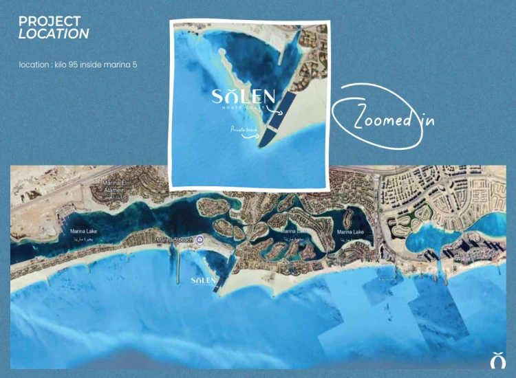 Solen Marina North Coast Village by Mercon Developments 2 موقع قرية سولين مارينا الساحل الشمالي