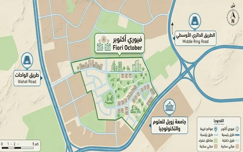 كمبوند فيوري 6 أكتوبر –  compound fiori 6 October
