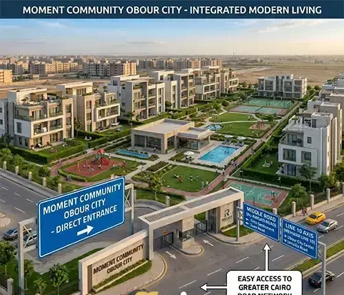 كمبوند مومنت كوميونيتي العبور | Moment Community El Obour 3 moment community obour project 1 e1782305906612 كمبوند مومنت كوميونيتي العبور