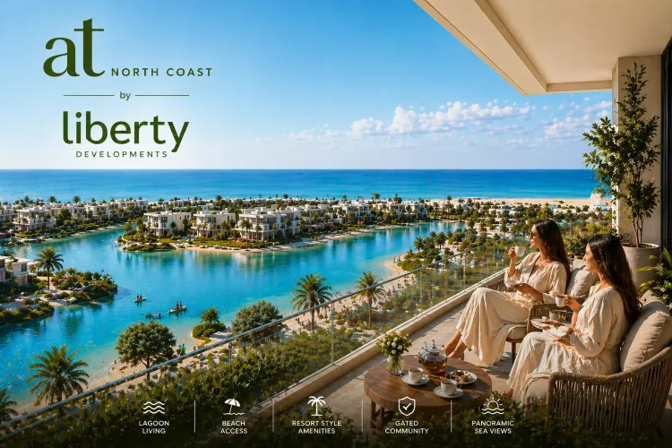 At North Coast By Liberty Developments 2026 1 فيو مشروع At الساحل الشمالي 1 At North Coast