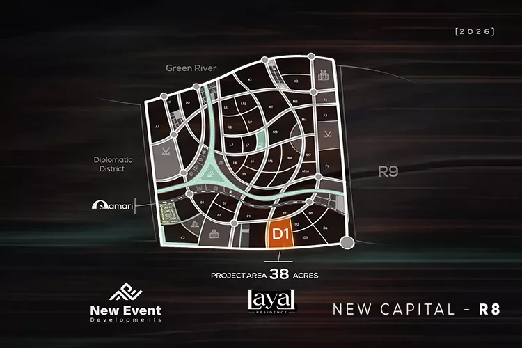 Layal residence New Capital Compound By New Event 2026 2 موقع كمبوند ليال نيو ايفينت 1 Layal residence New Capital Compound
