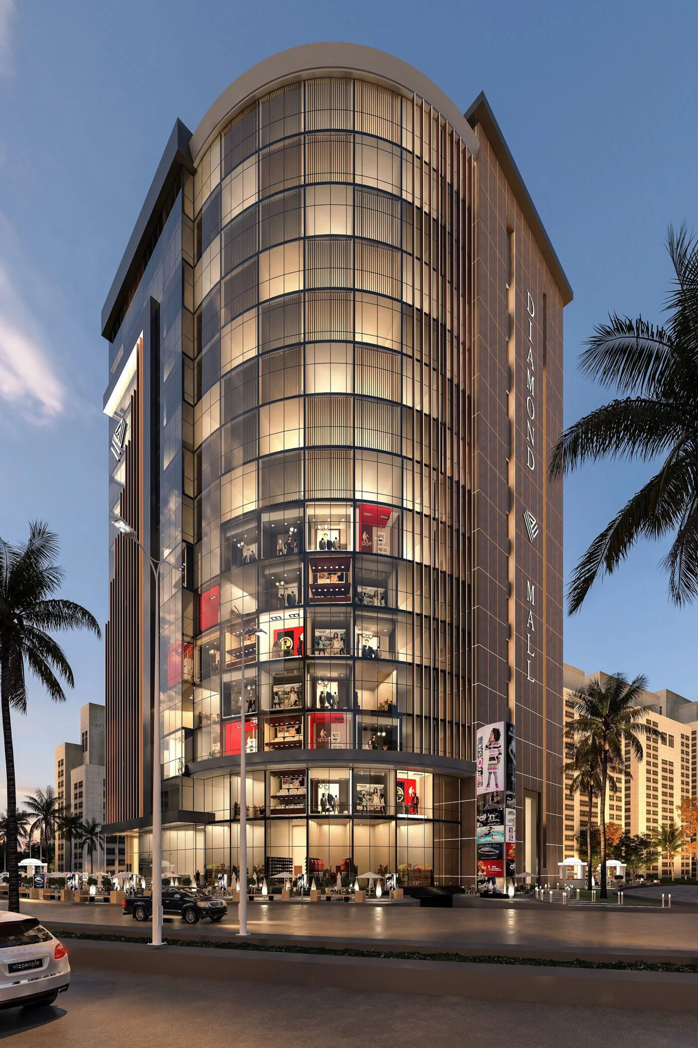مول كابيتال دايموند تاور العاصمة الإدارية - Capital Diamond Tower 4 2مول دايموند تاور العاصمة الإدارية الجديدة Mall Diamond Tower New Capital مول كابيتال دايموند تاور العاصمة