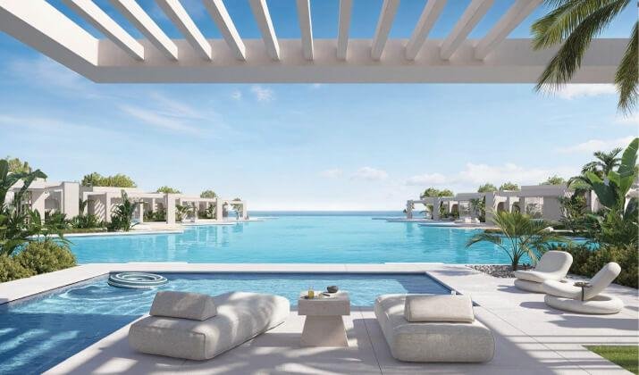 منتجع ذا جراي لاجون بوليفارد رأس الحكمة - The Gray Lagoon Boulevard 1 أسعار ومساحات قرية ذا سي الساحل الشمالي منتجع ذا جراي لاجون بوليفارد