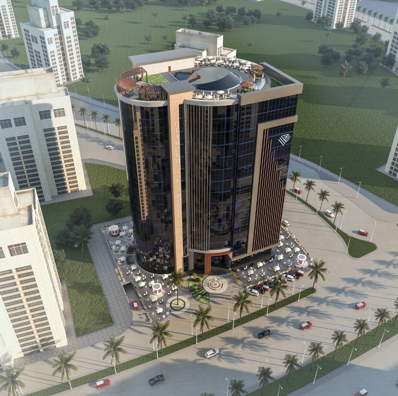 مول كابيتال دايموند تاور العاصمة الإدارية - Capital Diamond Tower 1 مول كابيتال دايموند تاور العاصمة