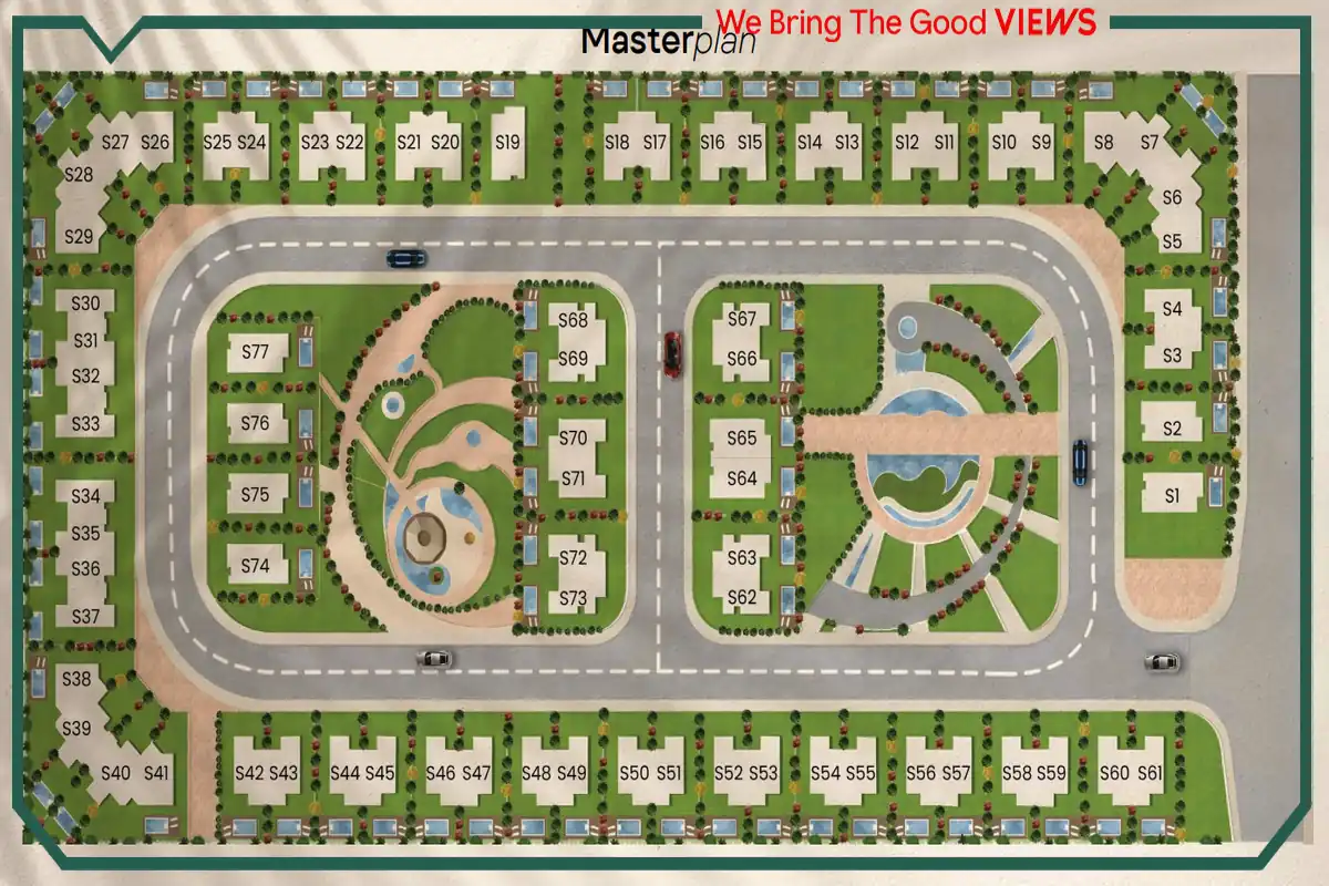 SVN Shades New Zayed Compound by ZG Developments 3 مساحة كمبوند SVN شادز زايد الجديد SVN Shades New Zayed Compound